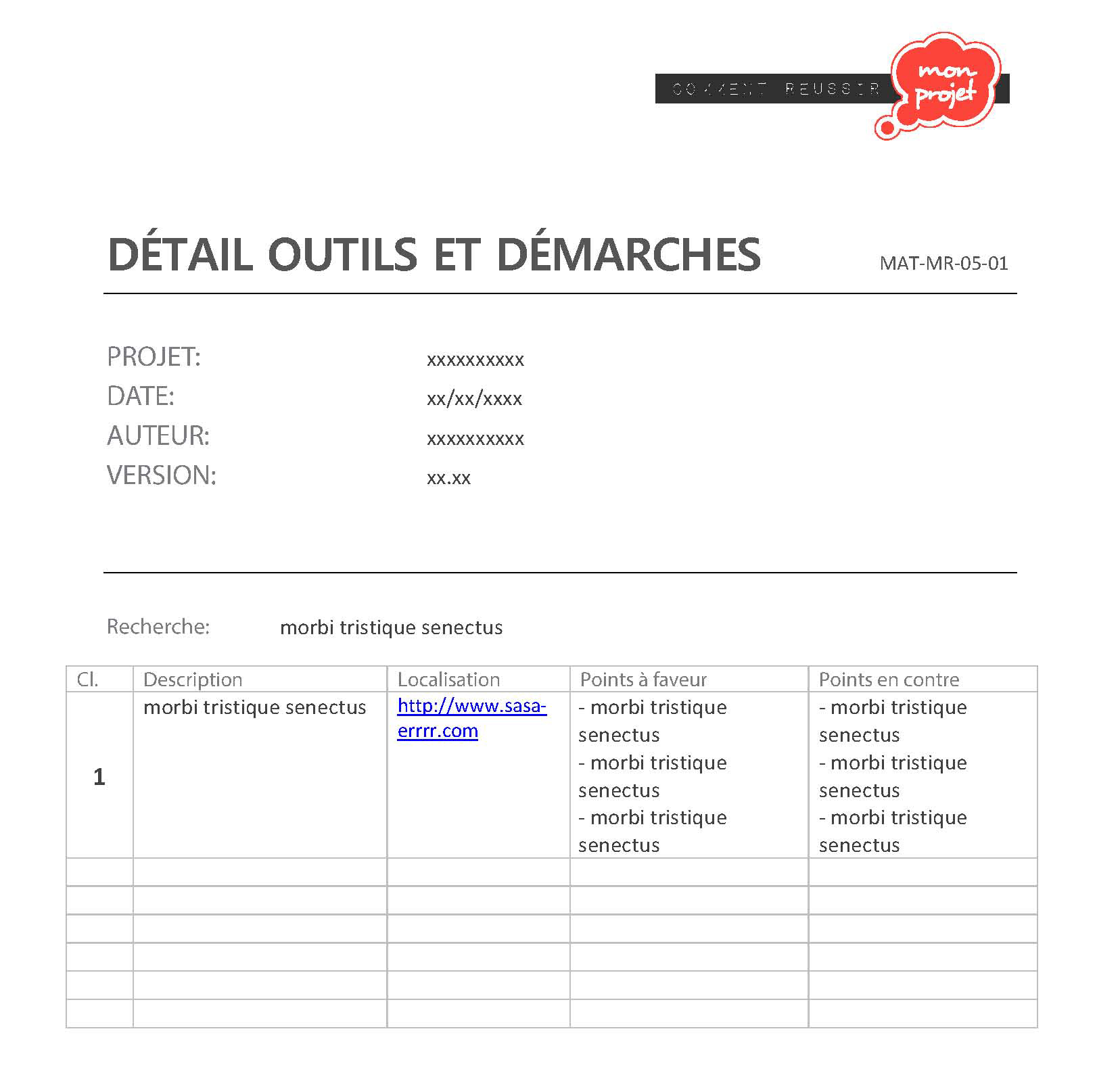 Étapes à suivre pour réussir un projet avec la solution MAT